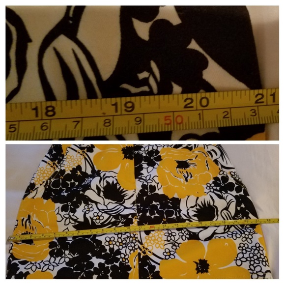 Carlisle Bright floral cotton skirt Size 12 - Picture 7 of 7